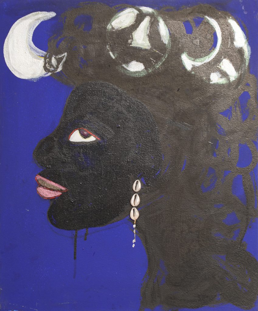 American HooDoo A (triptych) 42”x27”