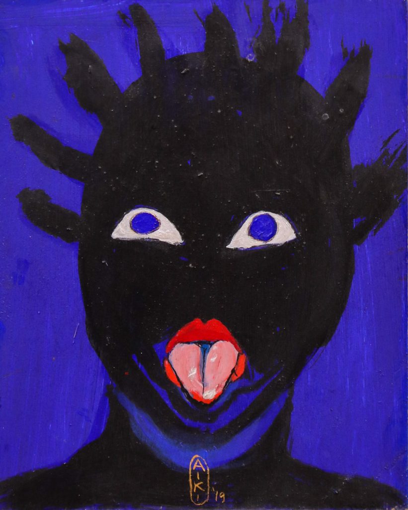 Wild Womyn Don’t Get The Blues B (triptych) 35”x12”