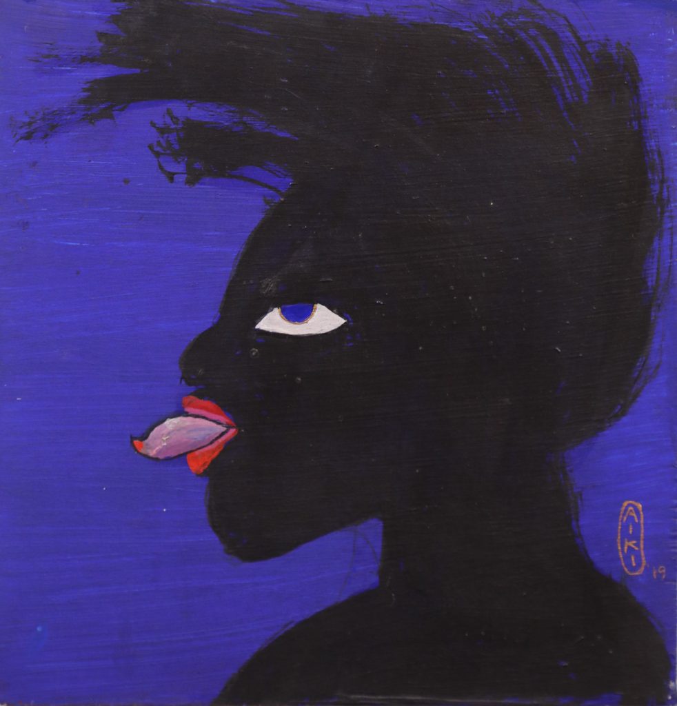 Wild Womyn Don’t Get The Blues C (triptych) 35”x12”